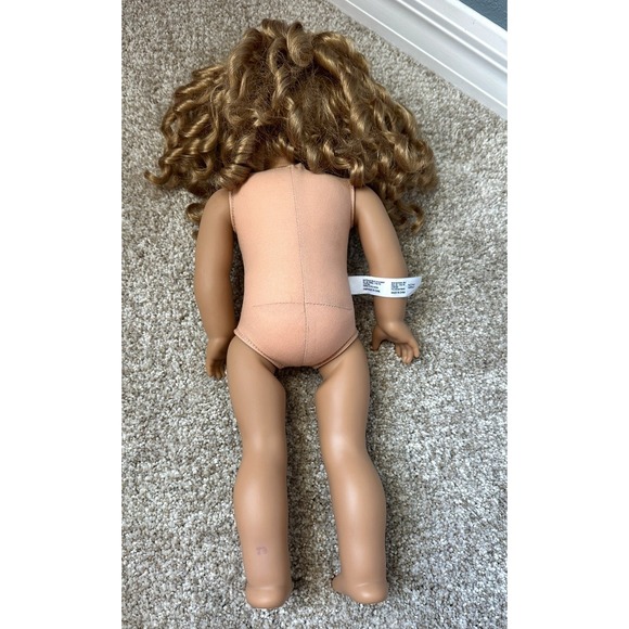 American Girl Doll- Courtney with Blue Top and Denim Skirt - Picture 6 of 16